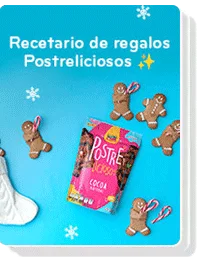 Recetario de postres navideños para regalar