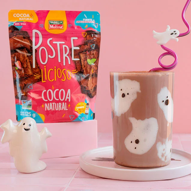 Leche chocolatada fantasmal