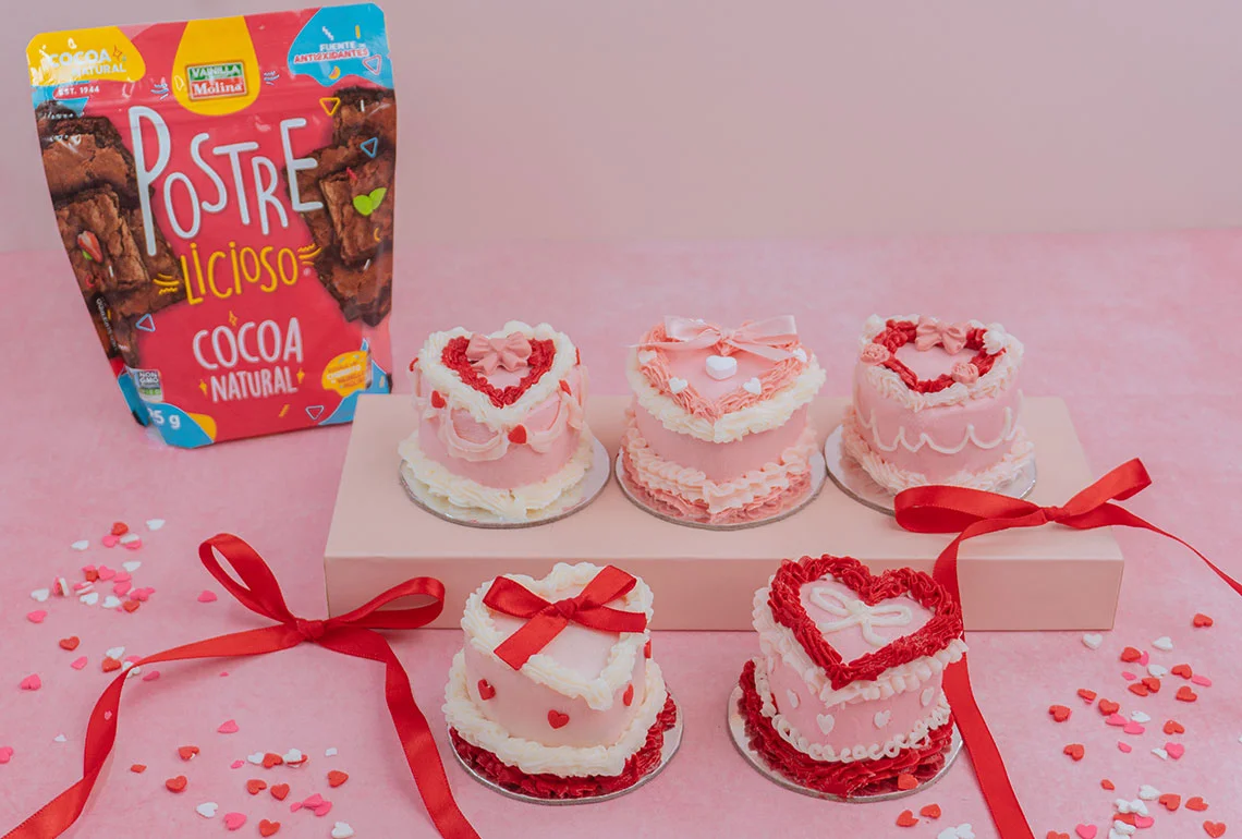 Mini vintage cakes de galleta