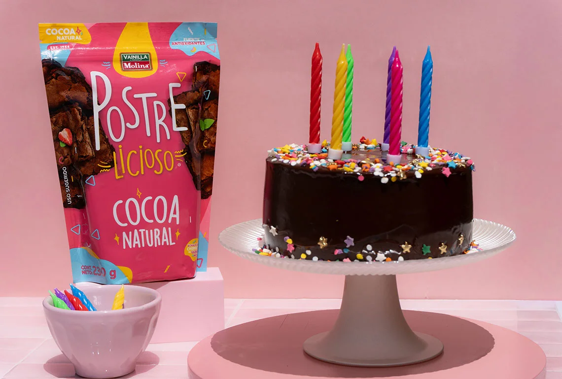 Pastel de chocolate fácil