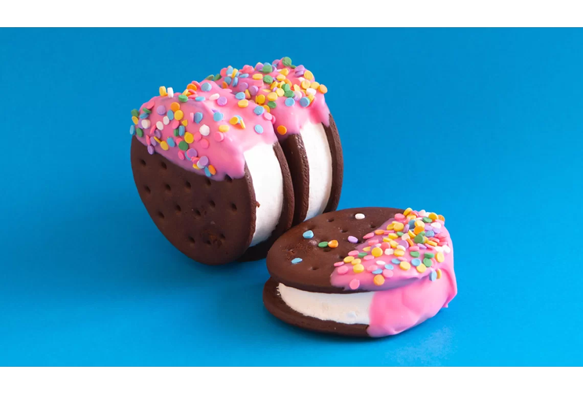 SÁNDWICHES DE HELADO GLASEADOS