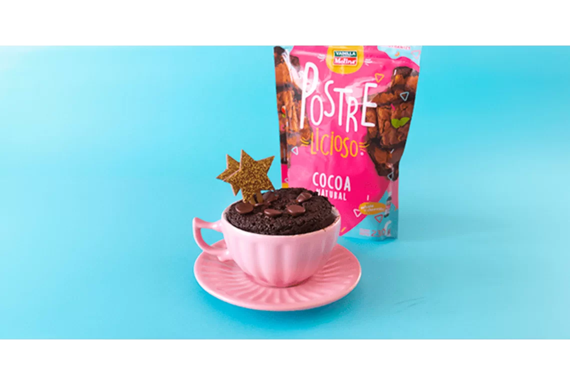 MUGCAKE DE CHISPAS DE CHOCOLATE